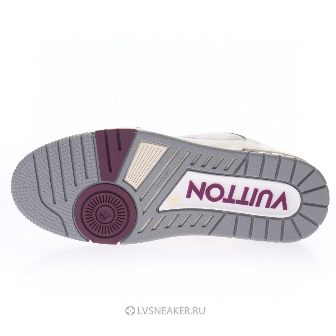 Louis Vuitton LV Trainers "Violet Mesh" 1A98W4-2 Sneakers