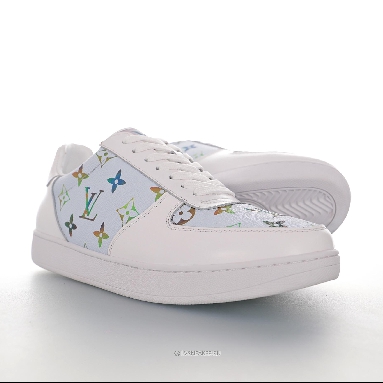 Louis Vuitton LV Rivoli "Monogram White Blue" 1A7W9G Sneakers