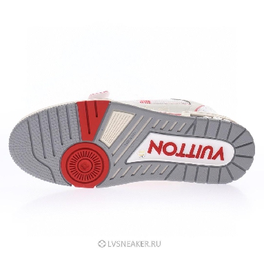 Louis Vuitton LV Trainers "White Red Mesh" 1A98VI Sneakers