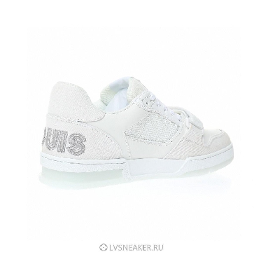 Louis Vuitton LV Trainers "White Monogram Denim" 1A9G50-2 Sneakers