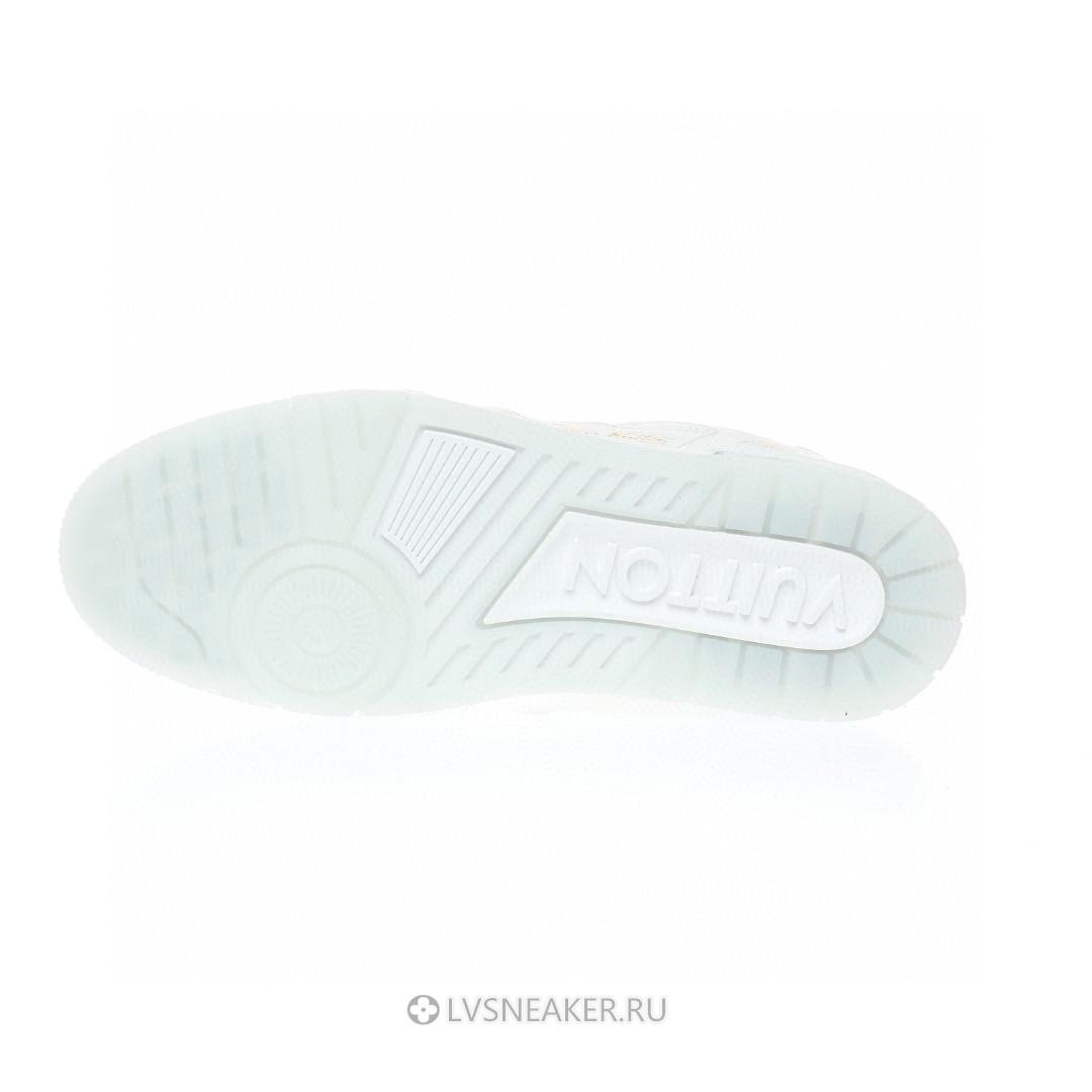 Louis Vuitton LV Trainers "White Monogram Denim" 1A9G50-2 Sneakers