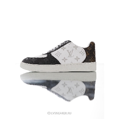Louis Vuitton LV Rivoli "Monogram White Black Brown" 1A8WG6-2 Sneakers