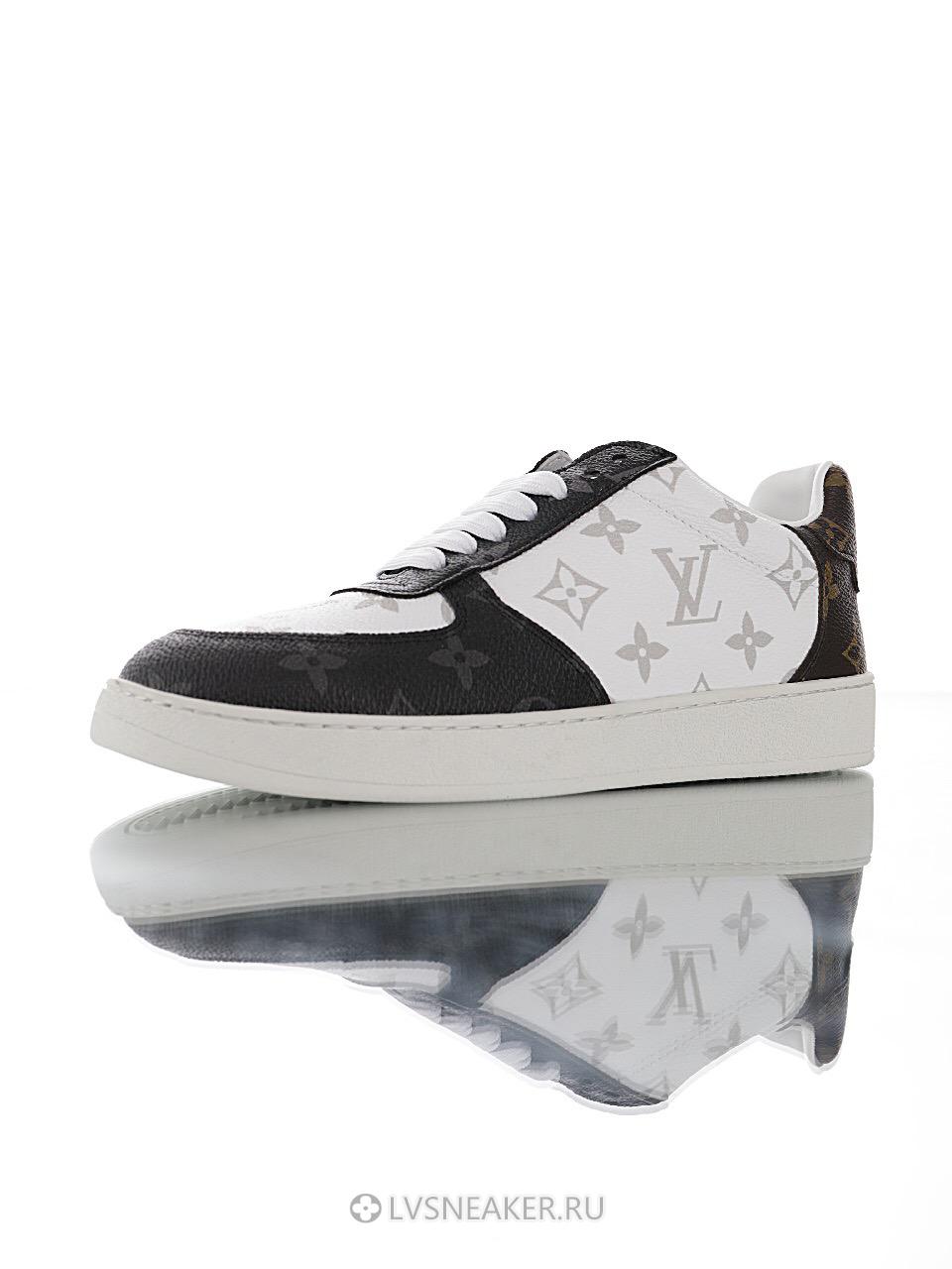 Louis Vuitton LV Rivoli "Monogram White Black Brown" 1A8WG6-2 Sneakers