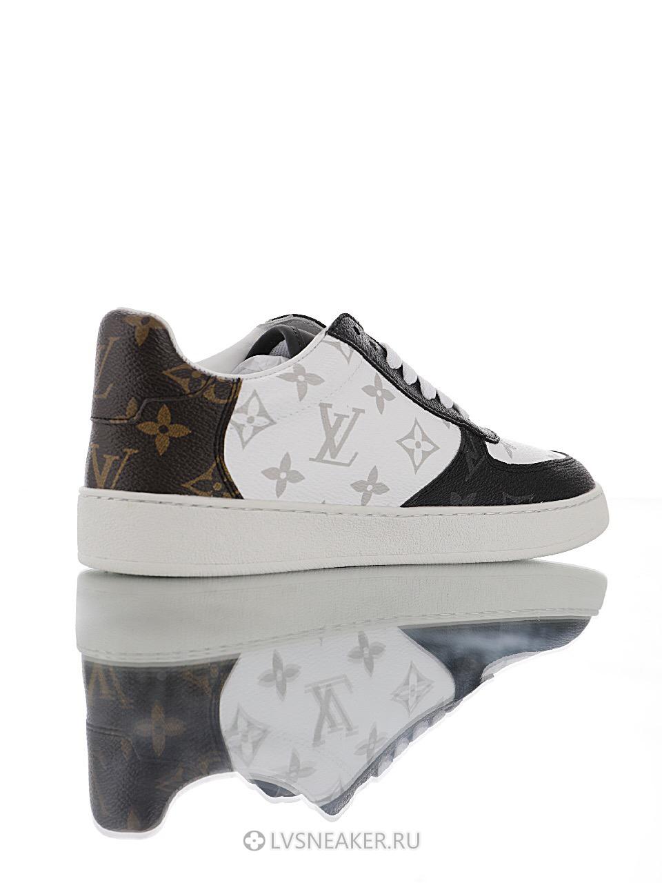 Louis Vuitton LV Rivoli "Monogram White Black Brown" 1A8WG6-2 Sneakers