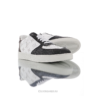 Louis Vuitton LV Rivoli "Monogram White Black Brown" 1A8WG6-2 Sneakers
