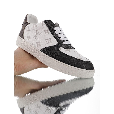 Louis Vuitton LV Rivoli "Monogram White Black Brown" 1A8WG6-2 Sneakers