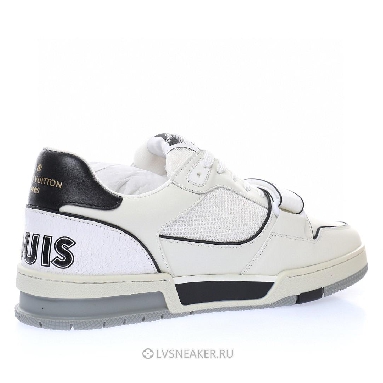 Louis Vuitton LV Trainers "White Black Mesh" 1A98VI-2 Sneakers
