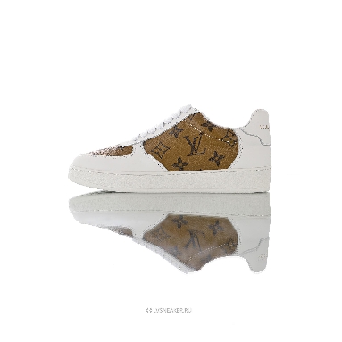 Louis Vuitton LV Rivoli "Monogram White Brown" 1A3MI2-2 Sneakers
