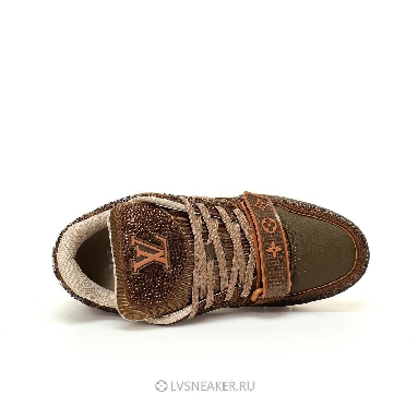 Louis Vuitton LV Trainers "Brown Crystals" 1ACW3K-6 Sneakers