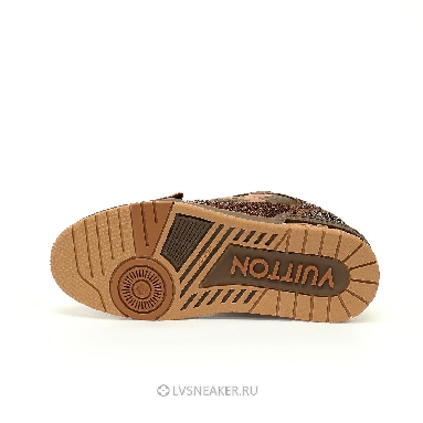 Louis Vuitton LV Trainers "Brown Crystals" 1ACW3K-6 Sneakers