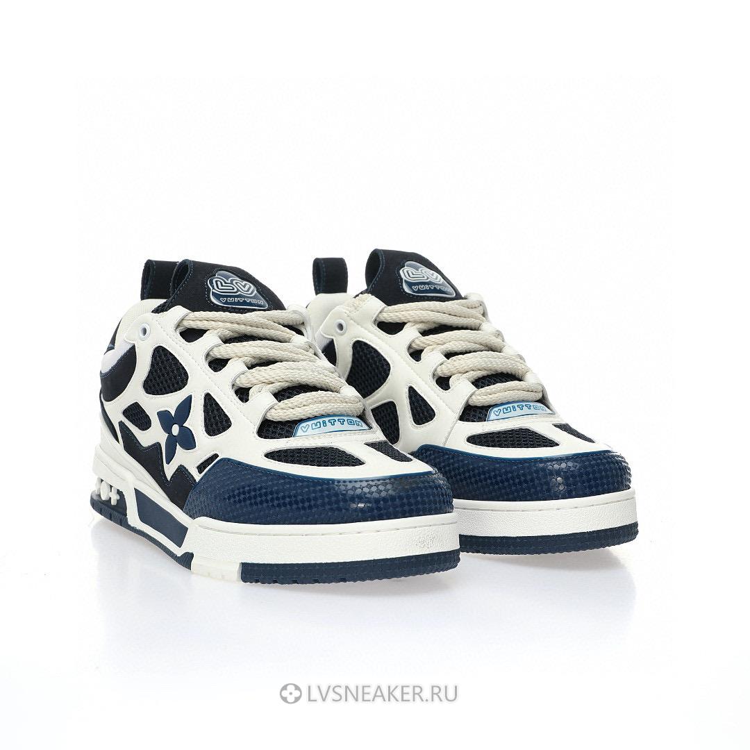 Louis Vuitton LV Skate "Marine White" 1AARRL Sneakers