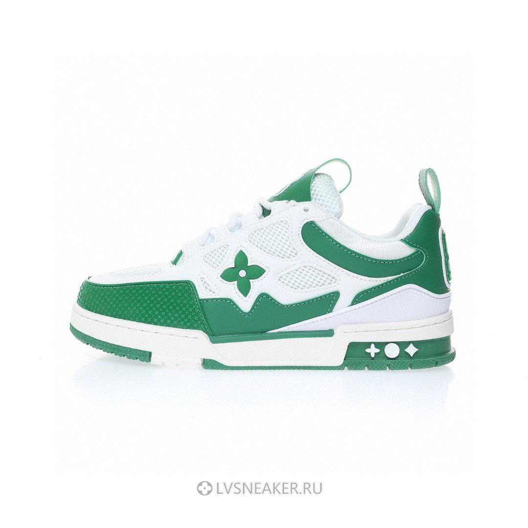 Louis Vuitton LV Skate "White Green" 1AC520-2 Sneakers