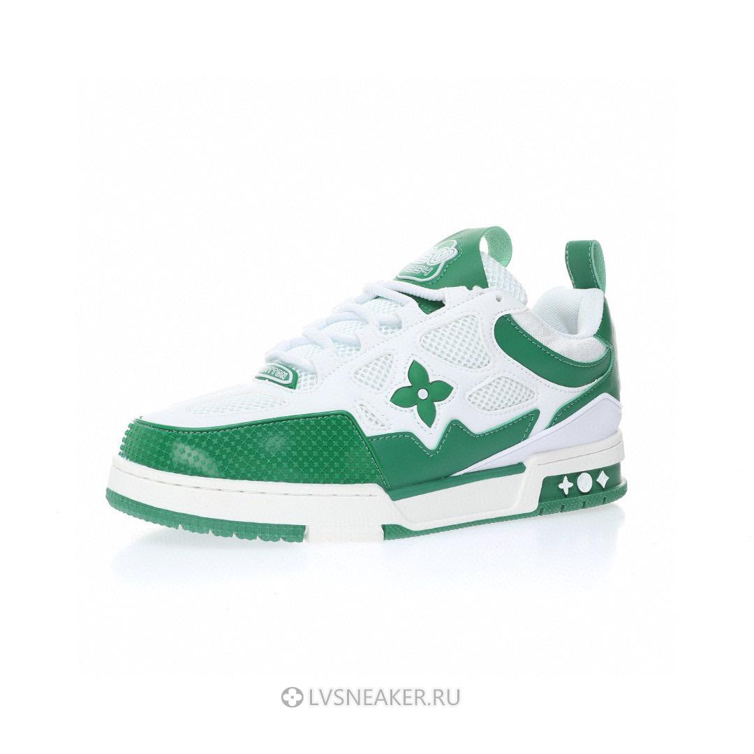 Louis Vuitton LV Skate "White Green" 1AC520-2 Sneakers