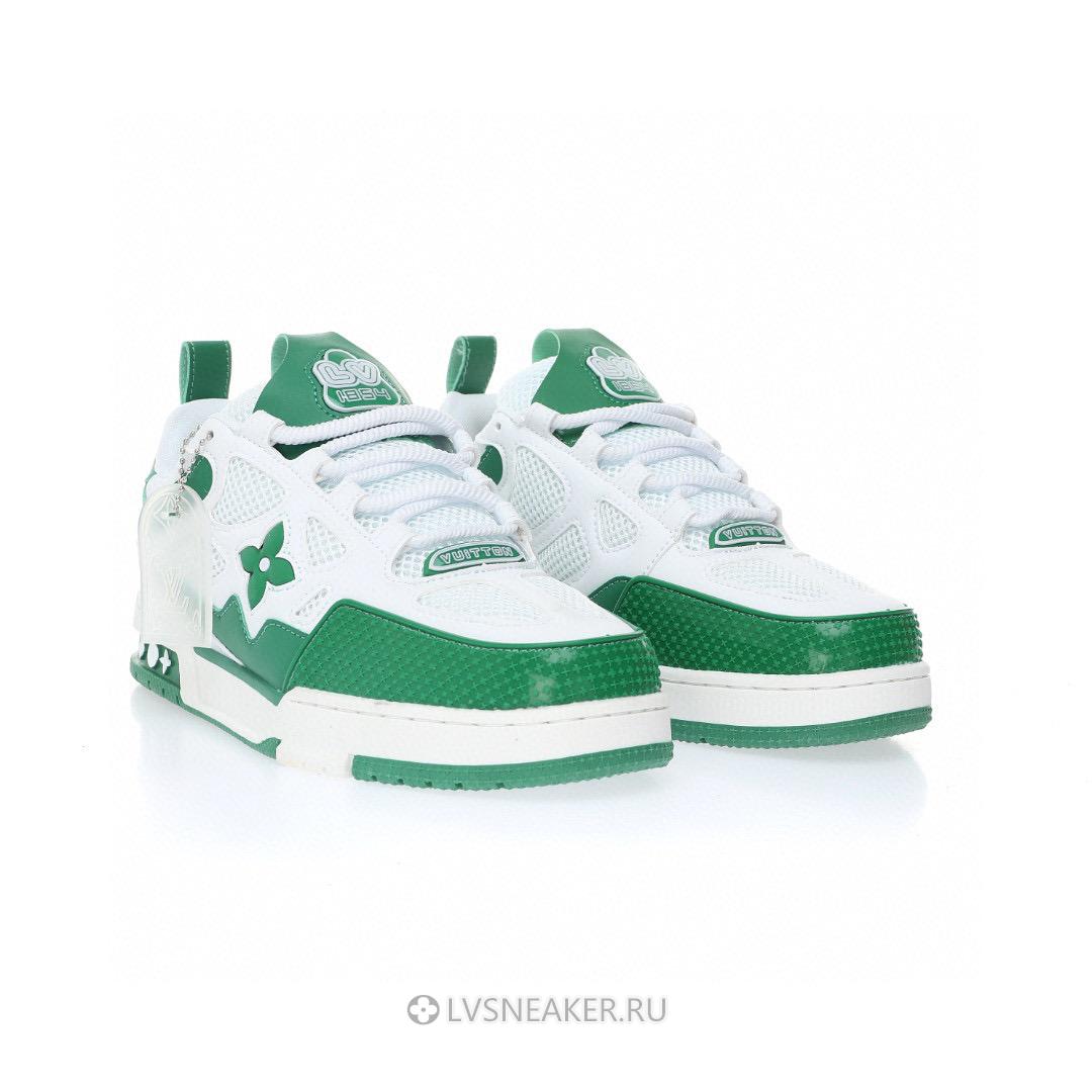 Louis Vuitton LV Skate "White Green" 1AC520-2 Sneakers