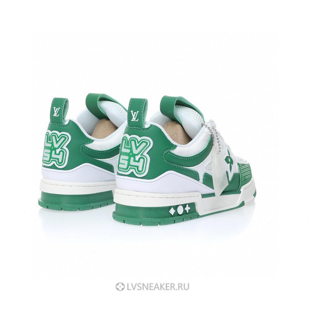 Louis Vuitton LV Skate "White Green" 1AC520-2 Sneakers