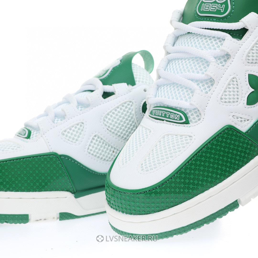 Louis Vuitton LV Skate "White Green" 1AC520-2 Sneakers