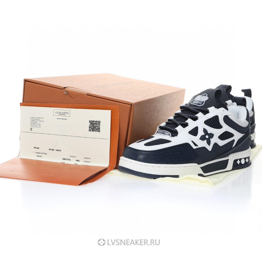 Louis Vuitton LV Skate "Navy White" 1AARRL-2 Sneakers