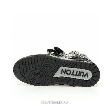 Louis Vuitton LV x Swarovski Skate "Black Monogram" 1ABMHV Sneakers