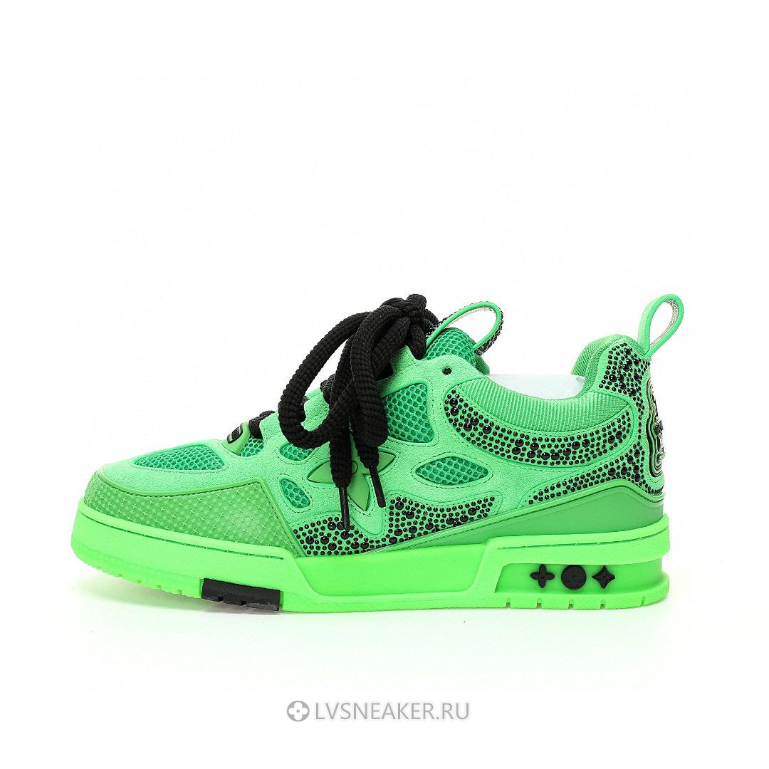 Louis Vuitton LV Skate "Green Black" 1ACEHJ Sneakers