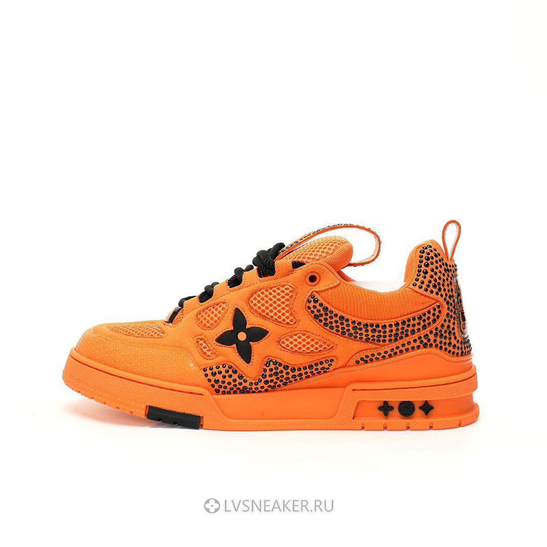 Louis Vuitton LV Skate "Orange Black" 1ACEH5 Sneakers