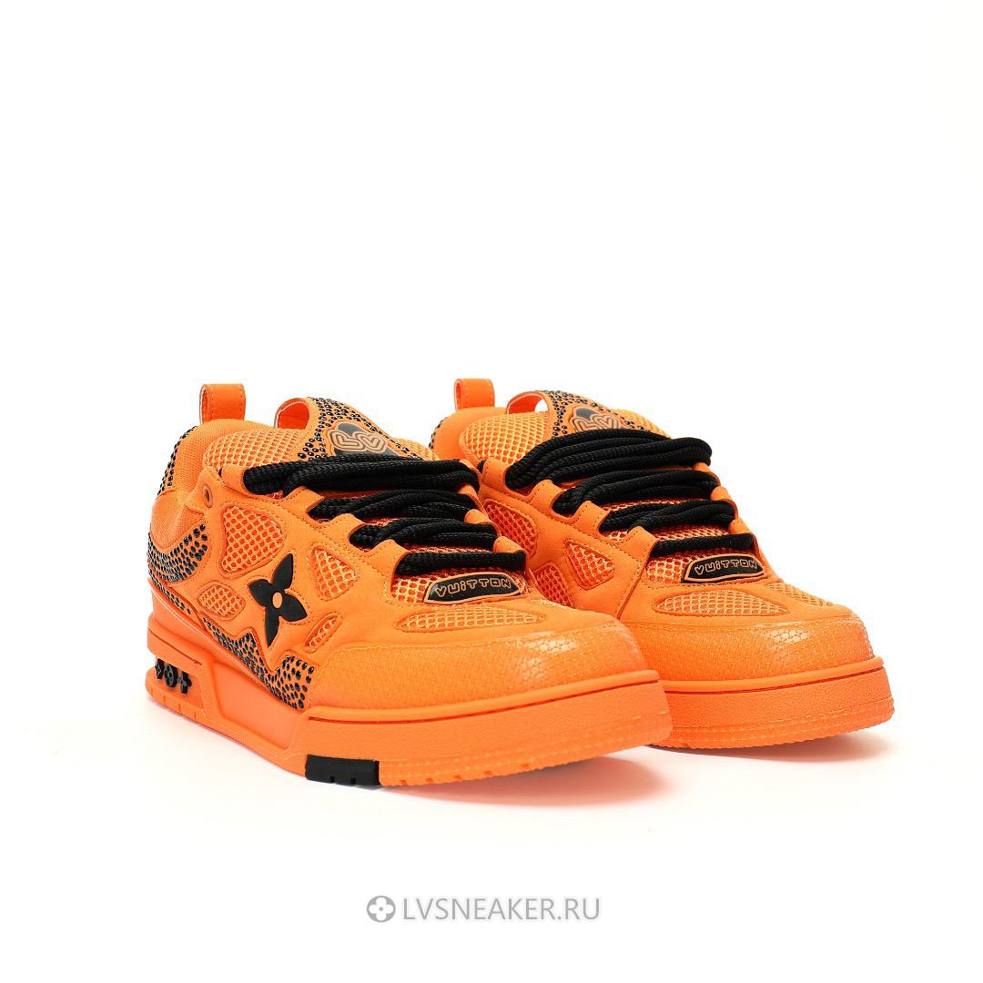 Louis Vuitton LV Skate "Orange Black" 1ACEH5 Sneakers