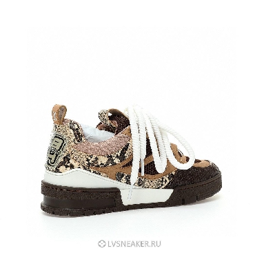 Louis Vuitton LV Skate "Brown Python" 1ABMGB Sneakers