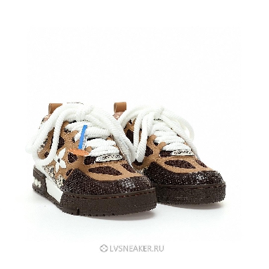 Louis Vuitton LV Skate "Brown Python" 1ABMGB Sneakers
