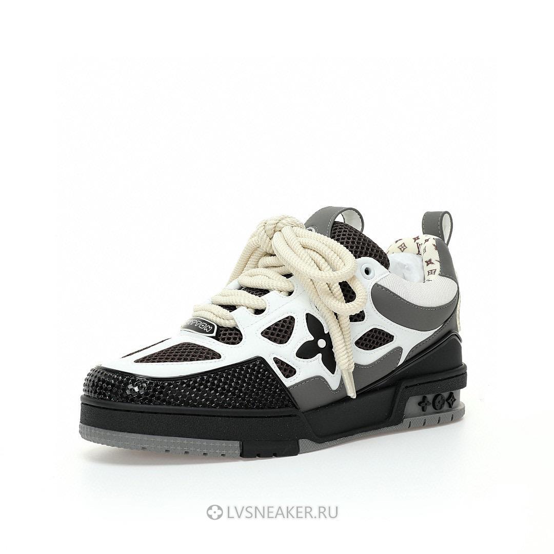 Louis Vuitton LV Skate "Grey White Black" 1AC52K Sneakers