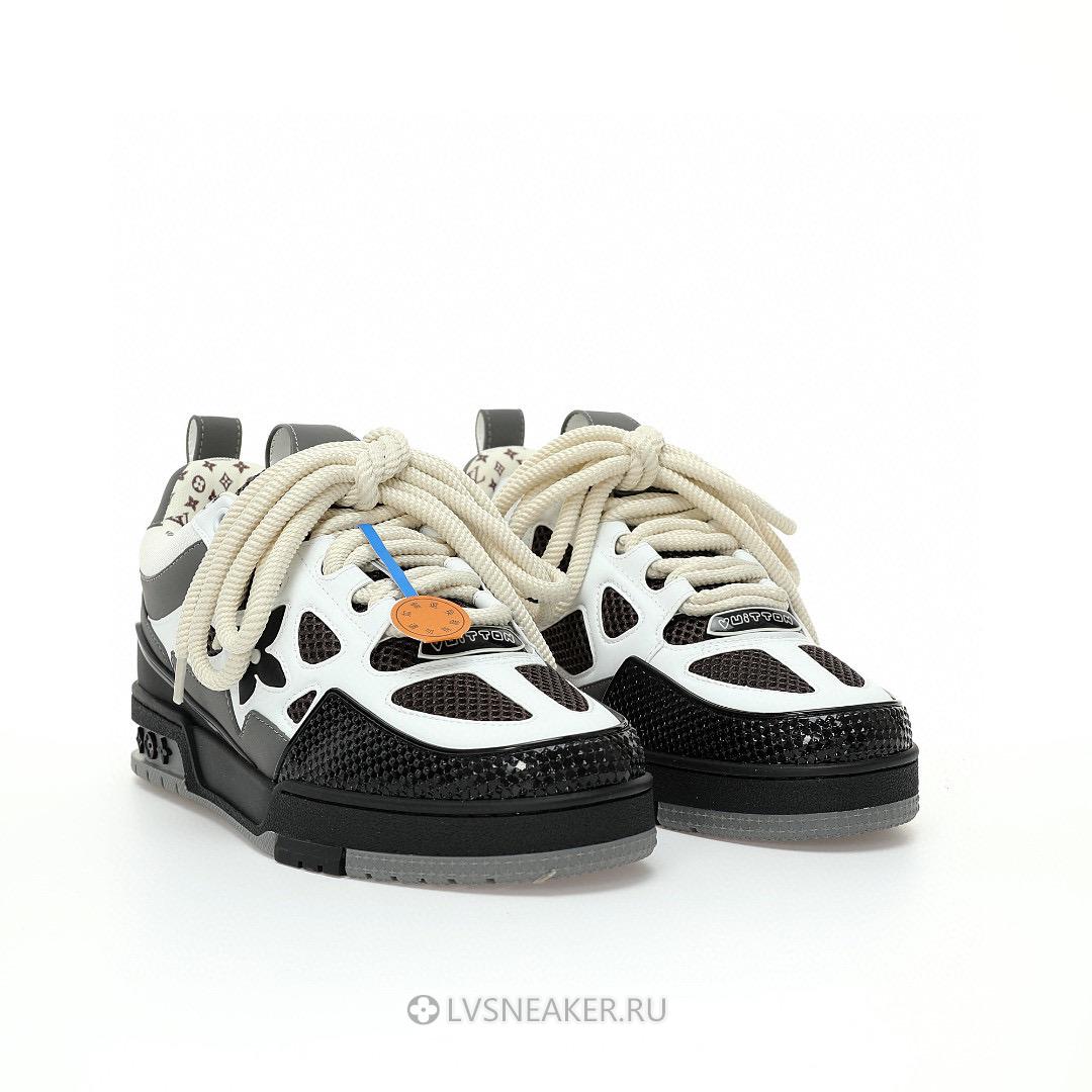 Louis Vuitton LV Skate "Grey White Black" 1AC52K Sneakers