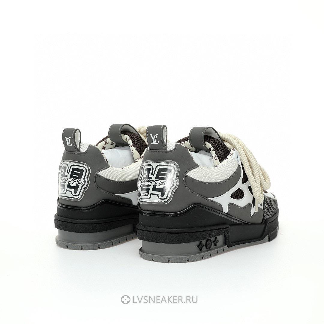 Louis Vuitton LV Skate "Grey White Black" 1AC52K Sneakers