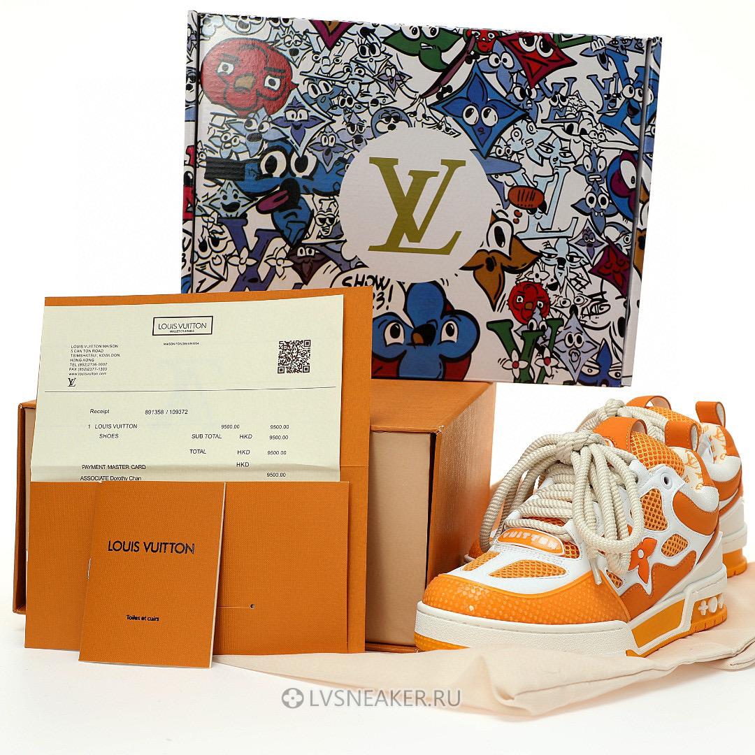 Louis Vuitton LV Skate "Yellow White" 1AC535 Sneakers