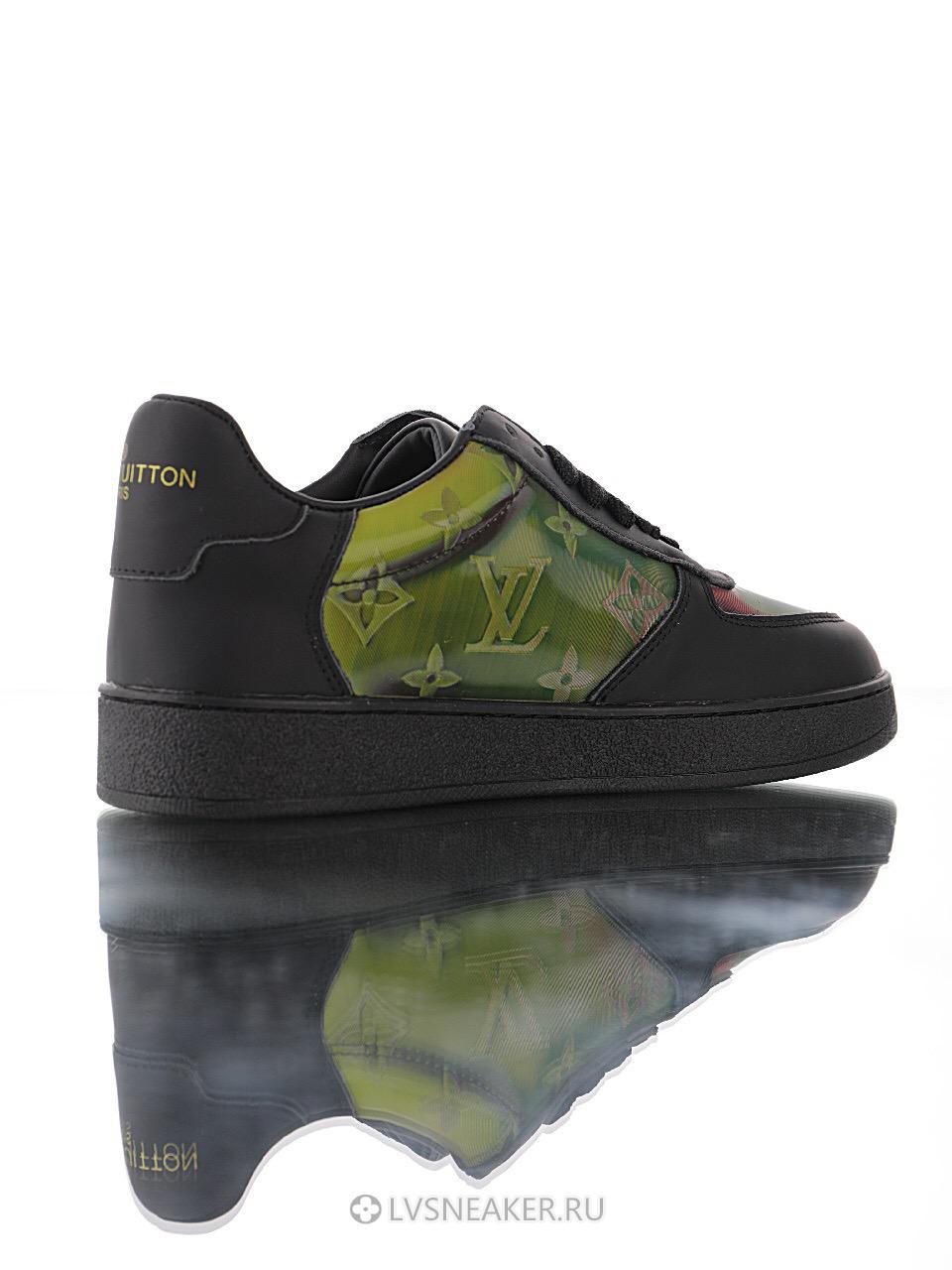 Louis Vuitton LV Rivoli "Black with Shell Shine Monogram" 1A99NO Sneakers