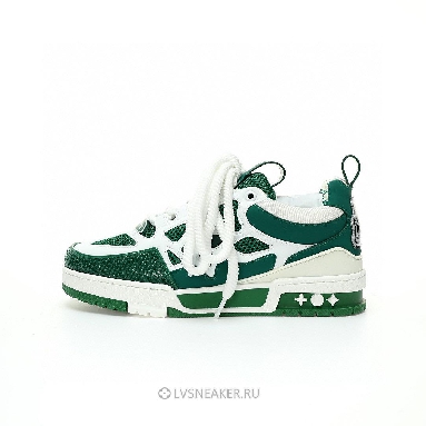 Louis Vuitton LV Skate "Green White" 1AC520 Sneakers