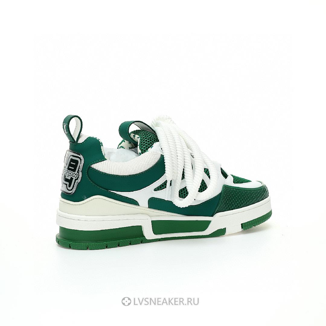 Louis Vuitton LV Skate "Green White" 1AC520 Sneakers