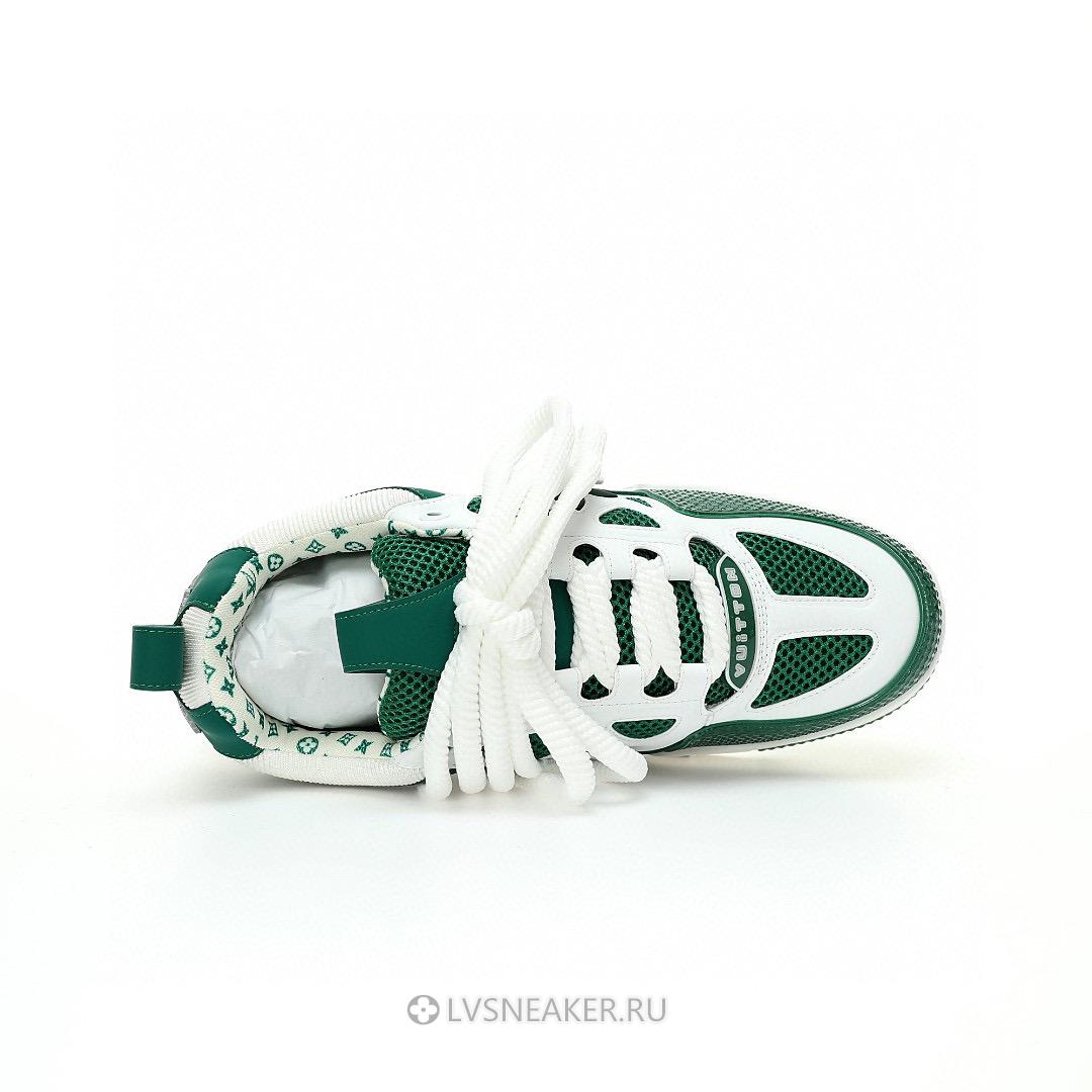 Louis Vuitton LV Skate "Green White" 1AC520 Sneakers