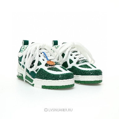 Louis Vuitton LV Skate "Green White" 1AC520 Sneakers