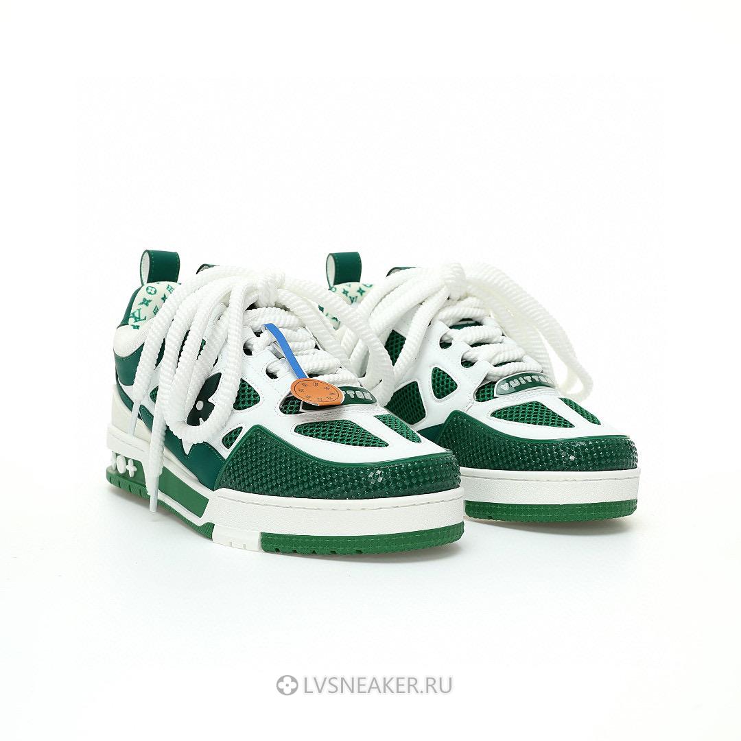 Louis Vuitton LV Skate "Green White" 1AC520 Sneakers