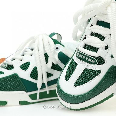 Louis Vuitton LV Skate "Green White" 1AC520 Sneakers