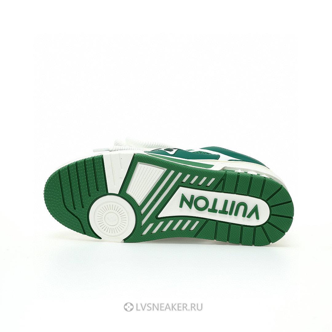 Louis Vuitton LV Skate "Green White" 1AC520 Sneakers