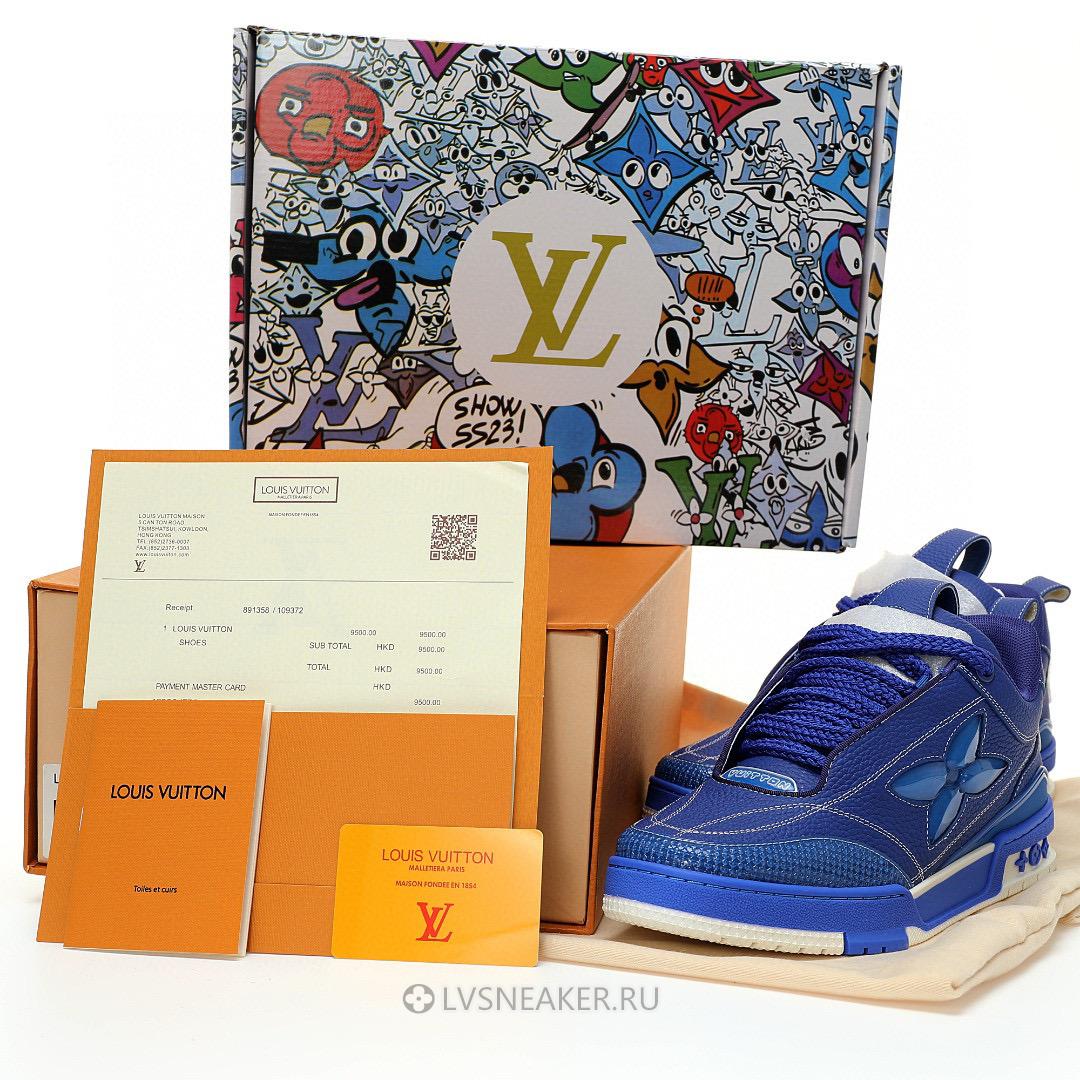 Louis Vuitton LV Skate "Blue" 1ABZ71 Sneakers