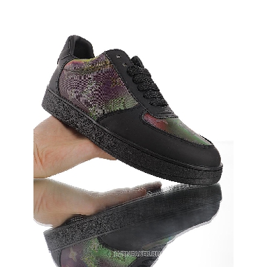 Louis Vuitton LV Rivoli "Black with Shell Shine Monogram" 1A99NO Sneakers