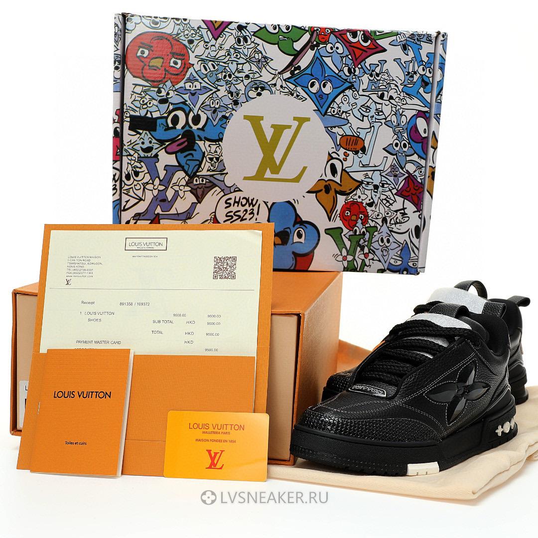 Louis Vuitton LV Skate "Black White" 1ABZ5D Sneakers