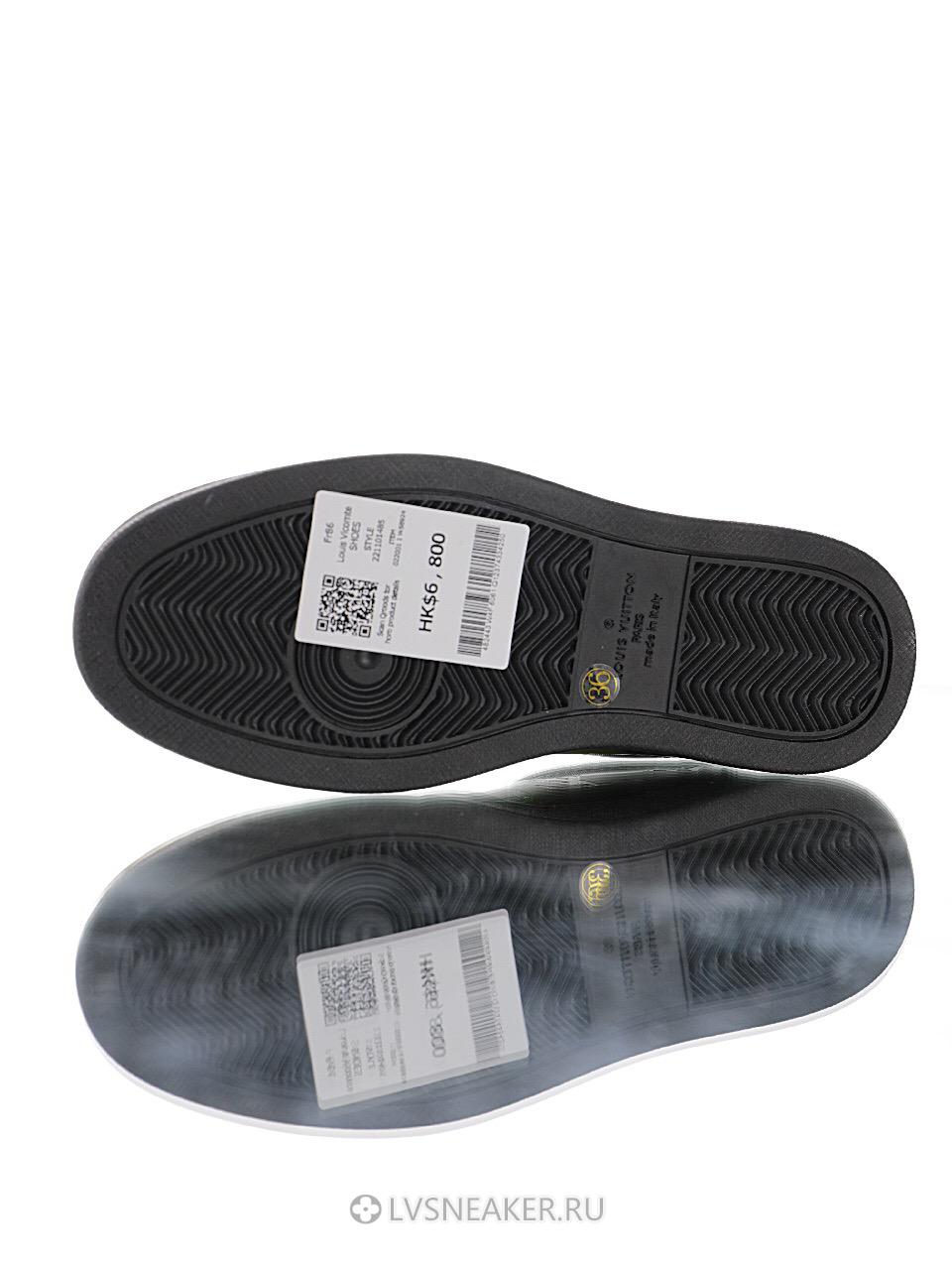 Louis Vuitton LV Rivoli "Black with Shell Shine Monogram" 1A99NO Sneakers