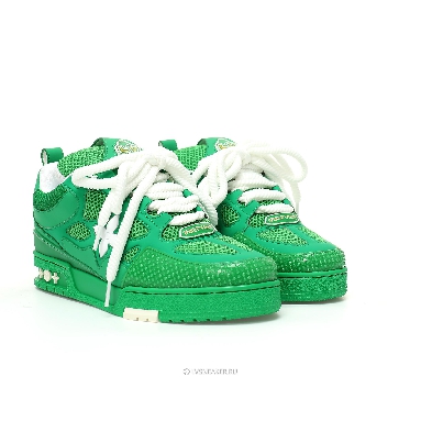 Louis Vuitton LV Skate "Green White" 1AHDCJ Sneakers