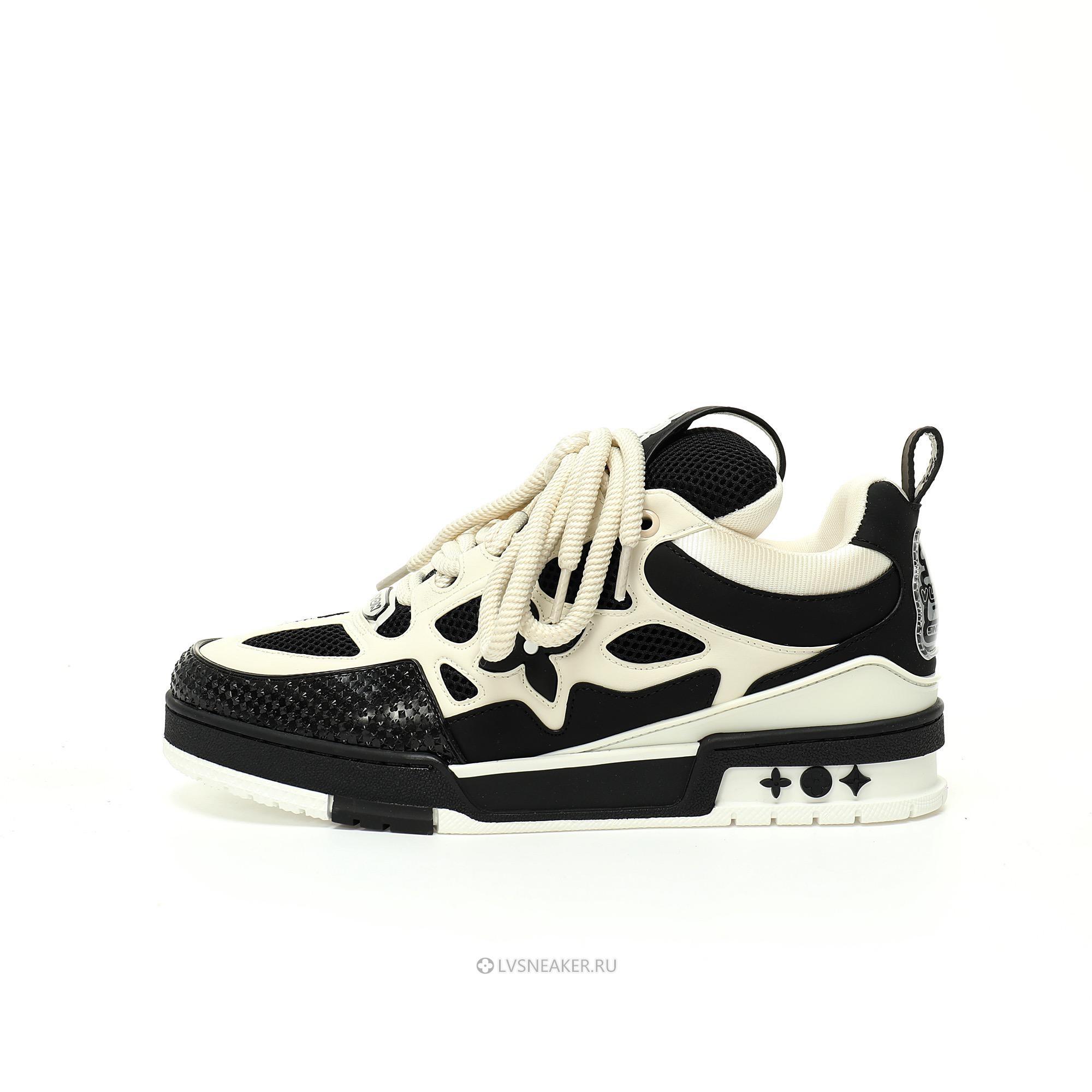 Louis Vuitton LV Skate "Black Cream" 1ACRO2-2 Sneakers