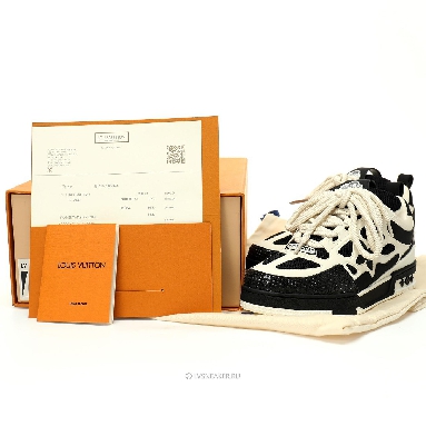 Louis Vuitton LV Skate "Black Cream" 1ACRO2-2 Sneakers