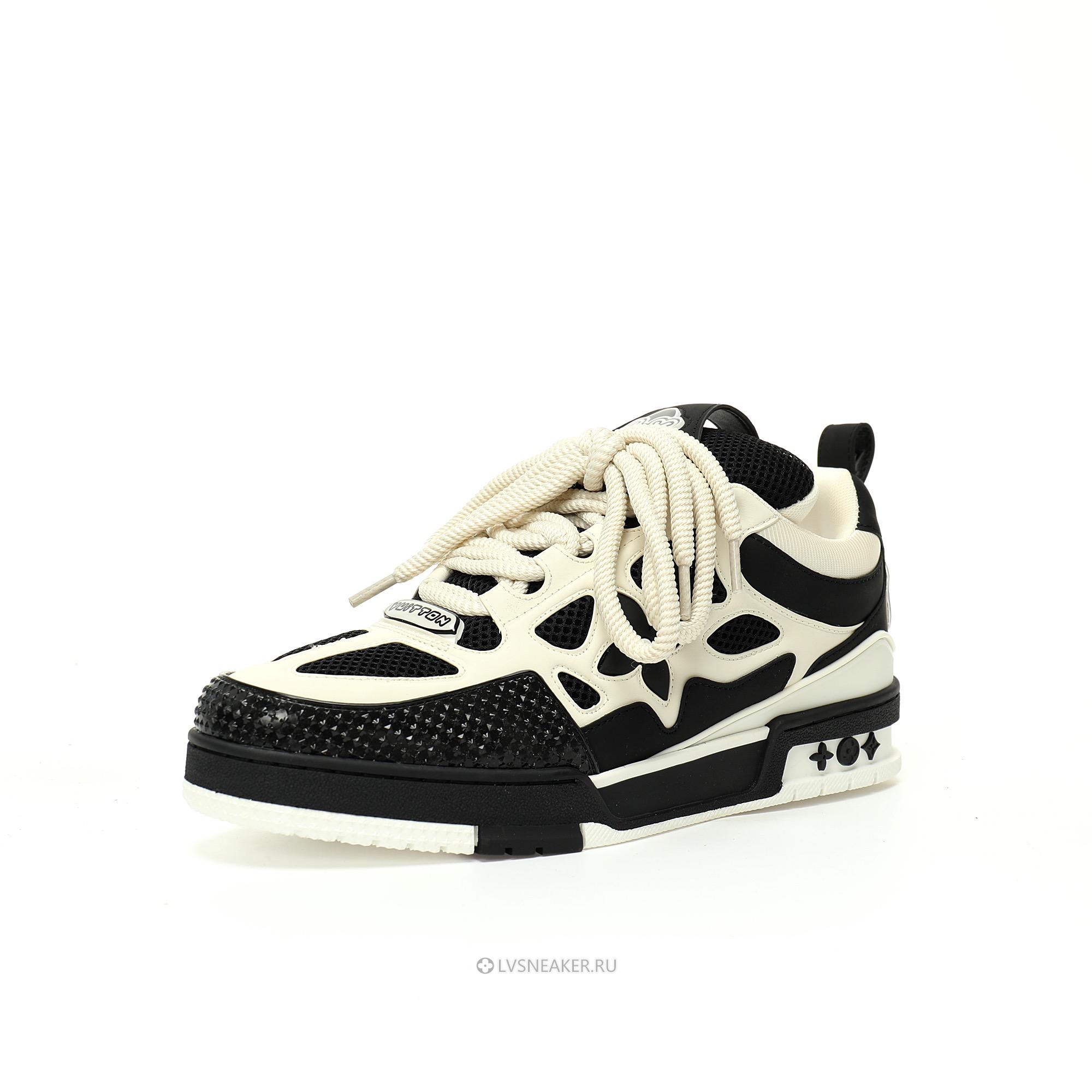 Louis Vuitton LV Skate "Black Cream" 1ACRO2-2 Sneakers