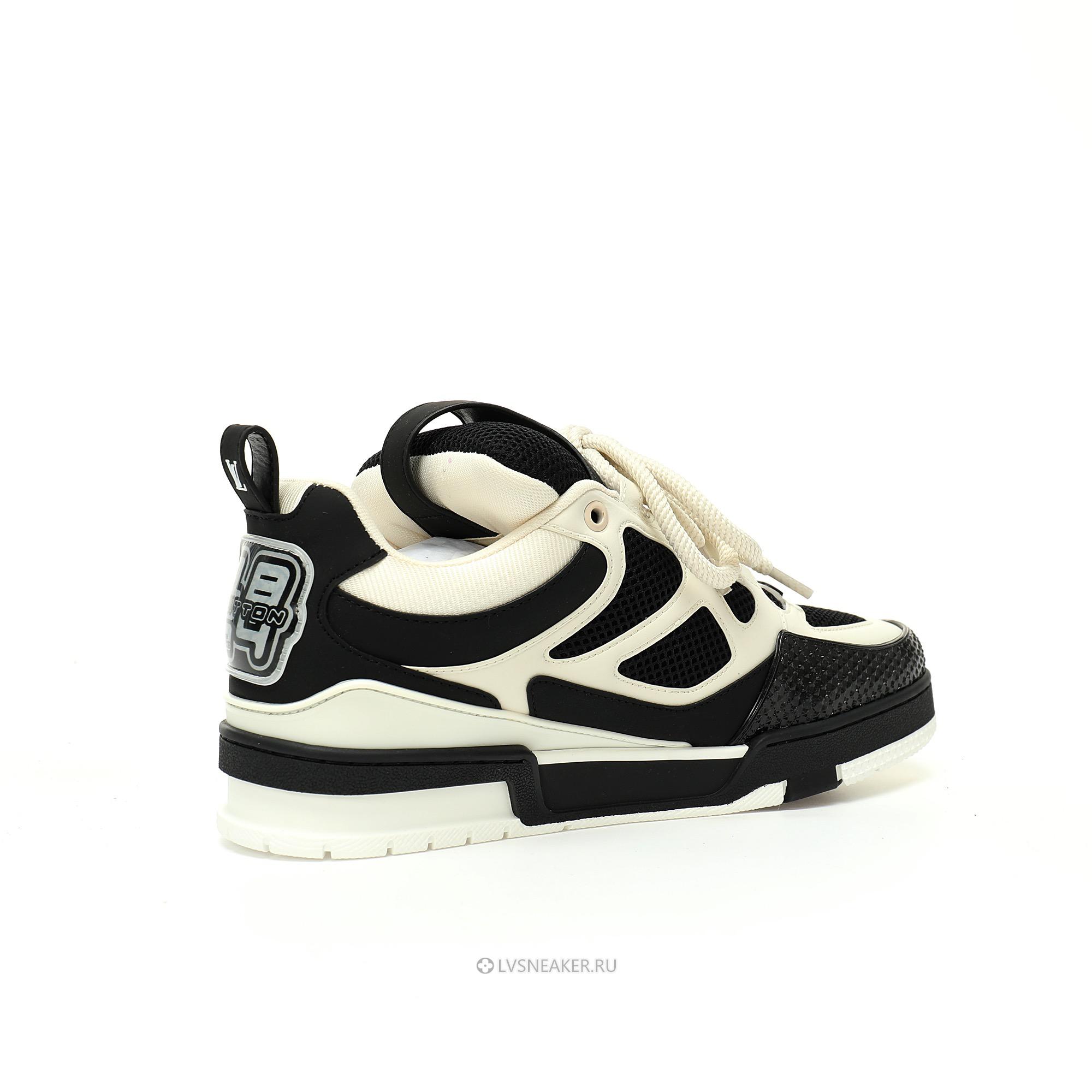 Louis Vuitton LV Skate "Black Cream" 1ACRO2-2 Sneakers