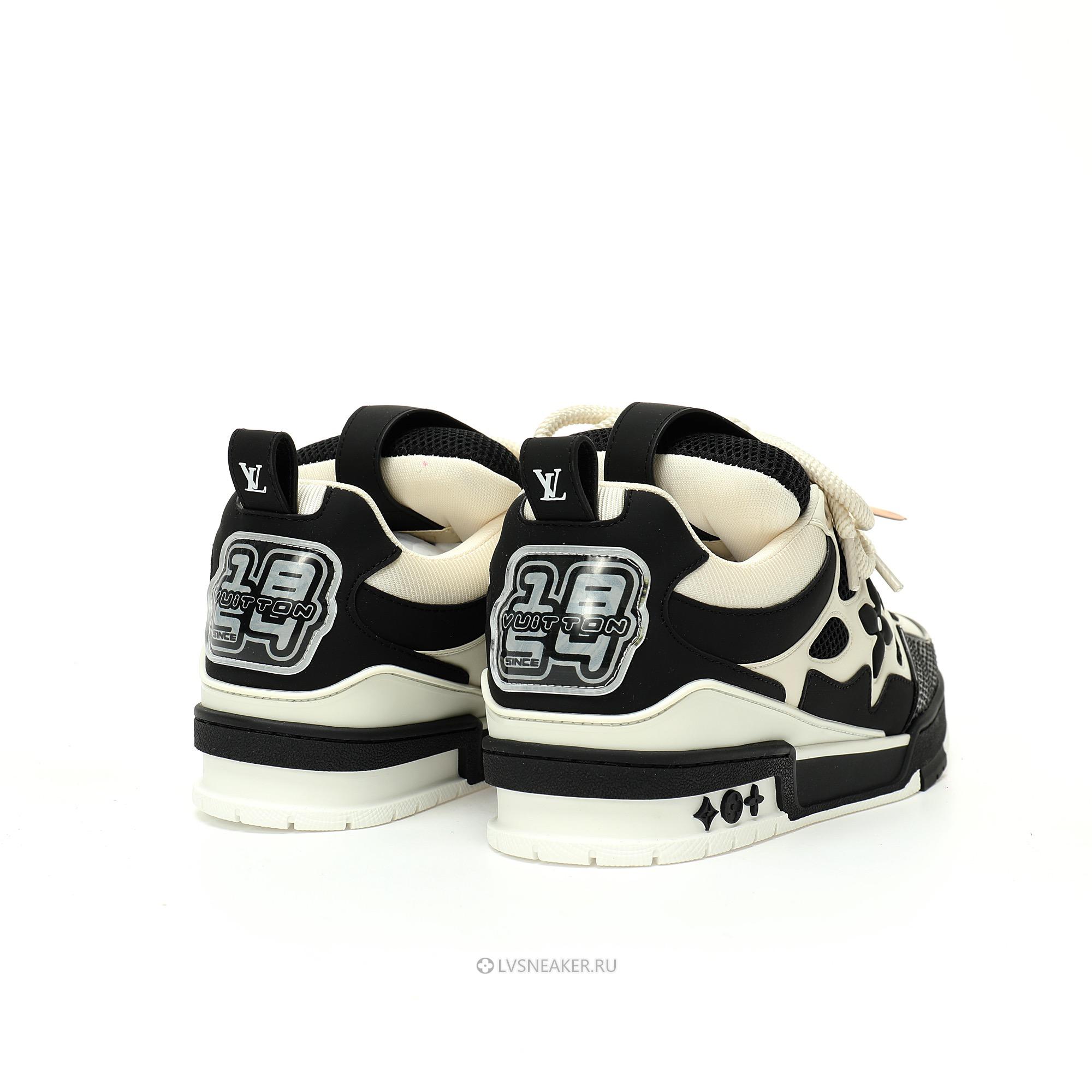 Louis Vuitton LV Skate "Black Cream" 1ACRO2-2 Sneakers