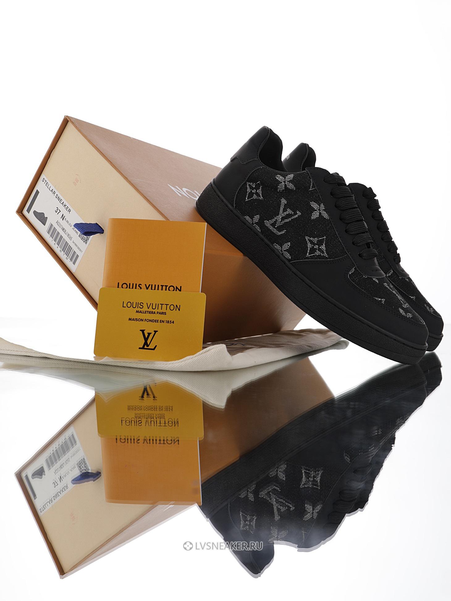Louis Vuitton LV Rivoli "Monogram Black Grey" 1AARHO-2 Sneakers